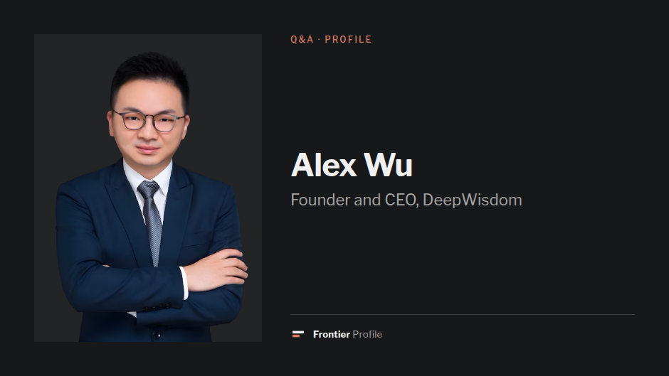 Alex Wu, Founder and CEO, DeepWisdom